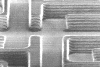 Photolithography standing waves